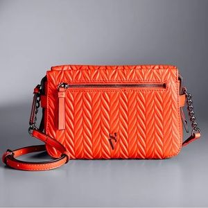 Vera Wang orange crossbody purse 🆕